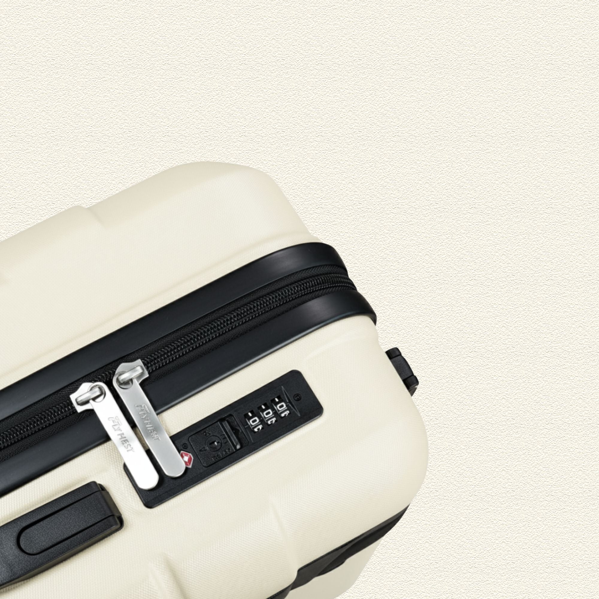 Ivory Large Check - In - Fly First