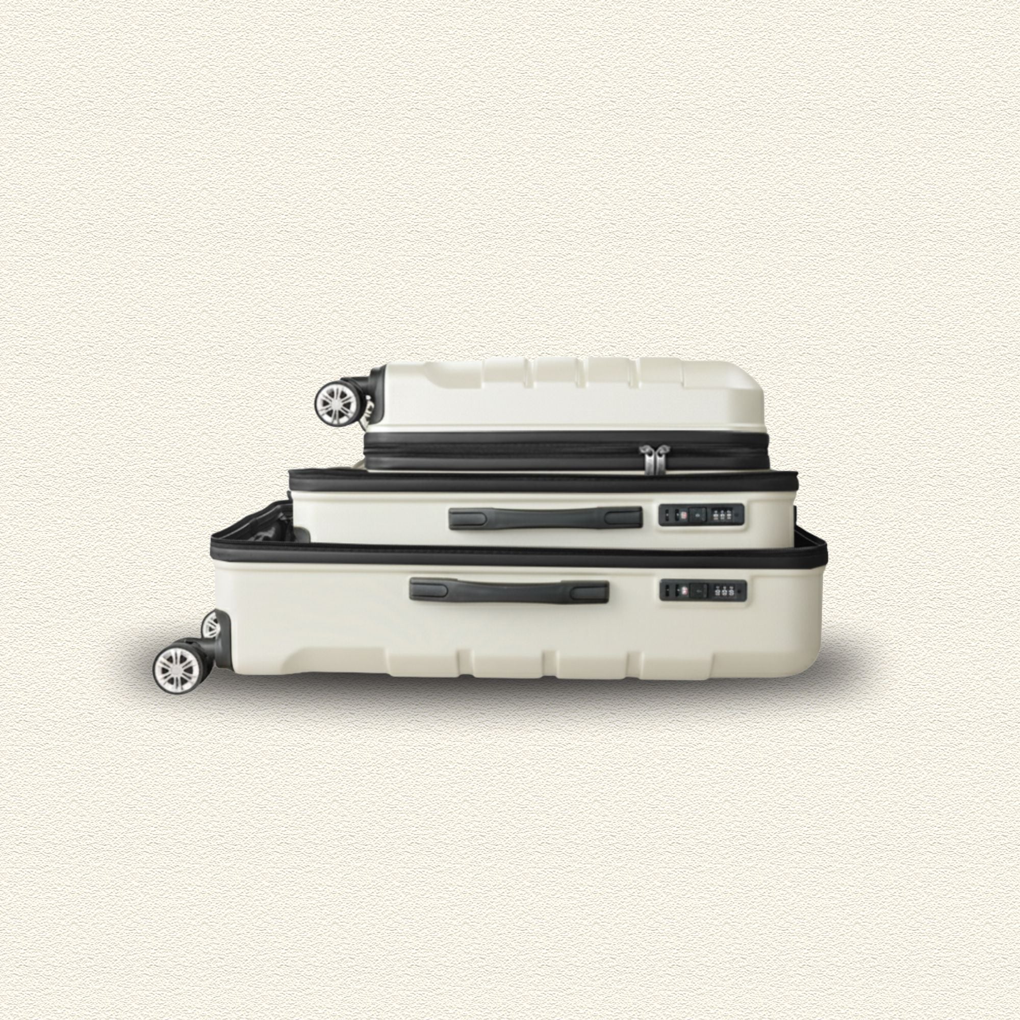 Ivory Large Check - In - Fly First