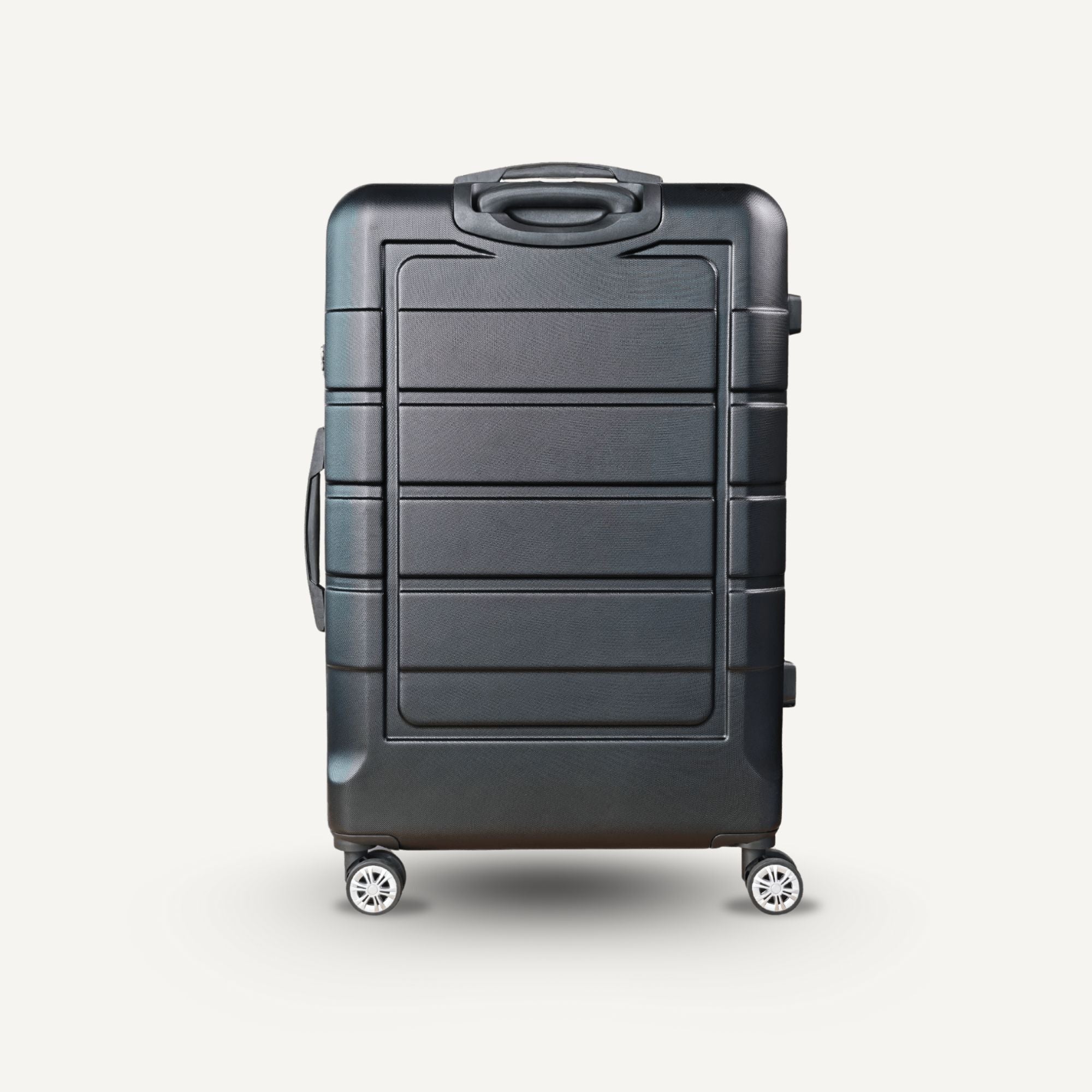 Large Black Check - In Suitcase - Fly First