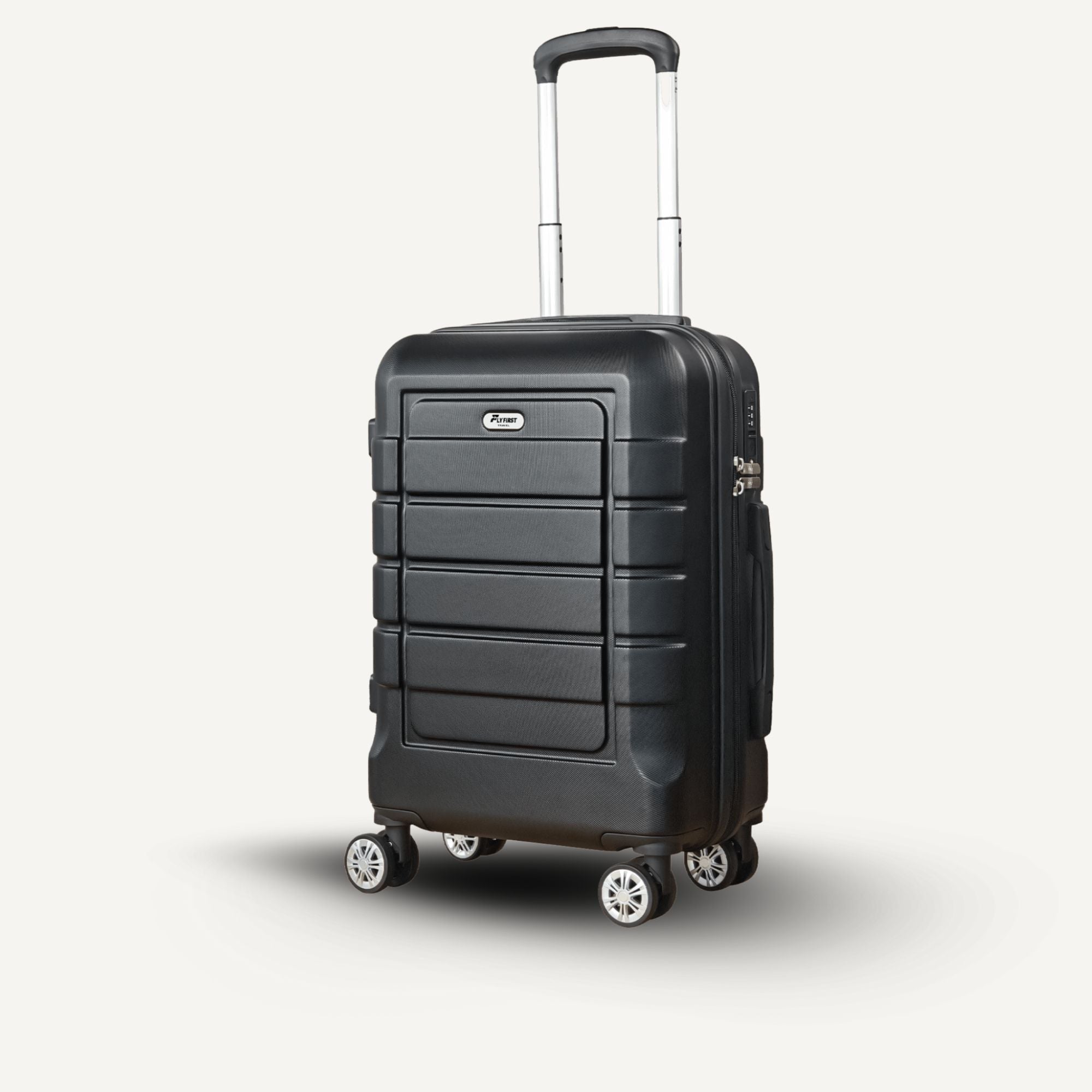 Black Carry - On Suitcase - Fly First