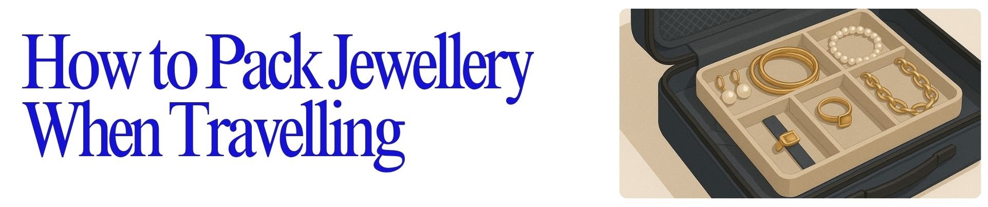 How to Pack Jewellery When Travelling - Fly First