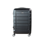 Large Black Check-In Suitcase