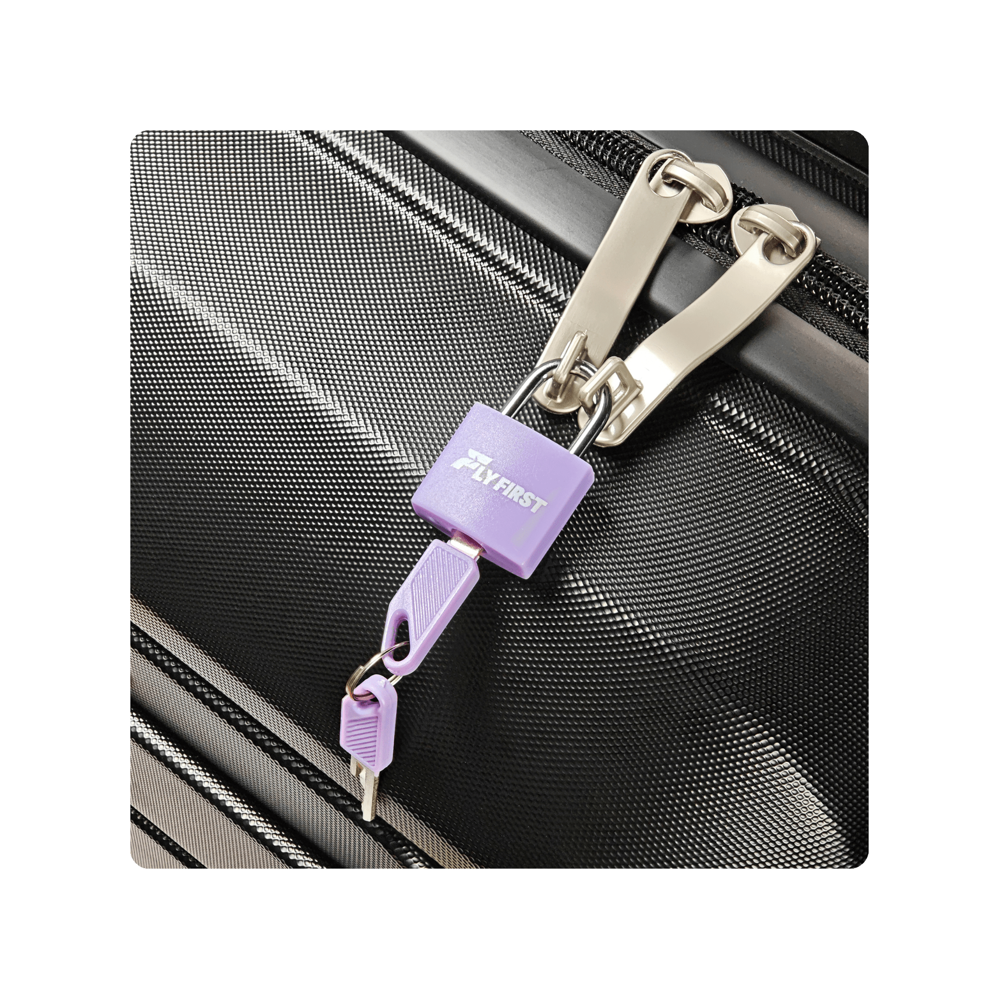 2 Piece Travel Key Lock - Fly First