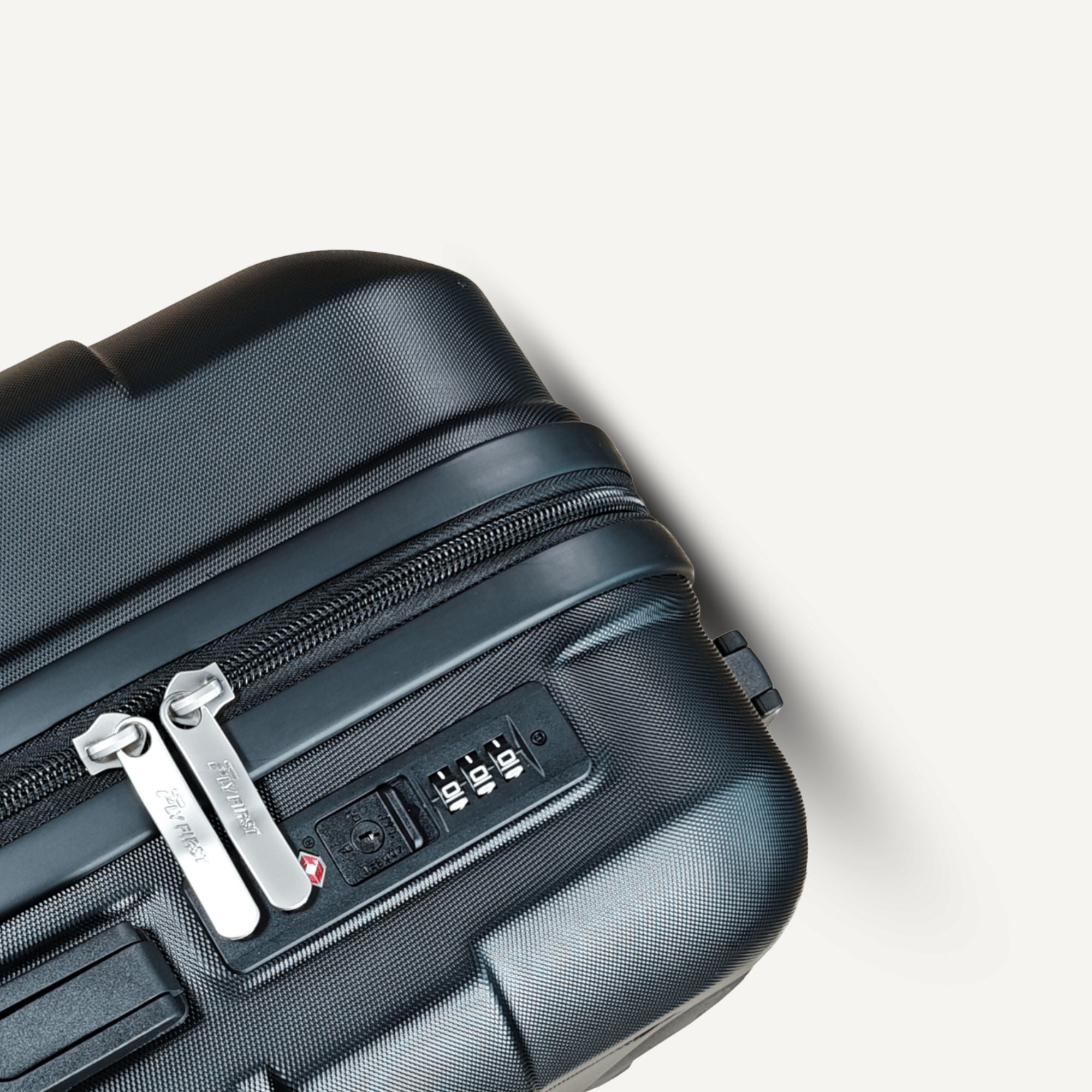 Black Carry - On Suitcase - Fly First