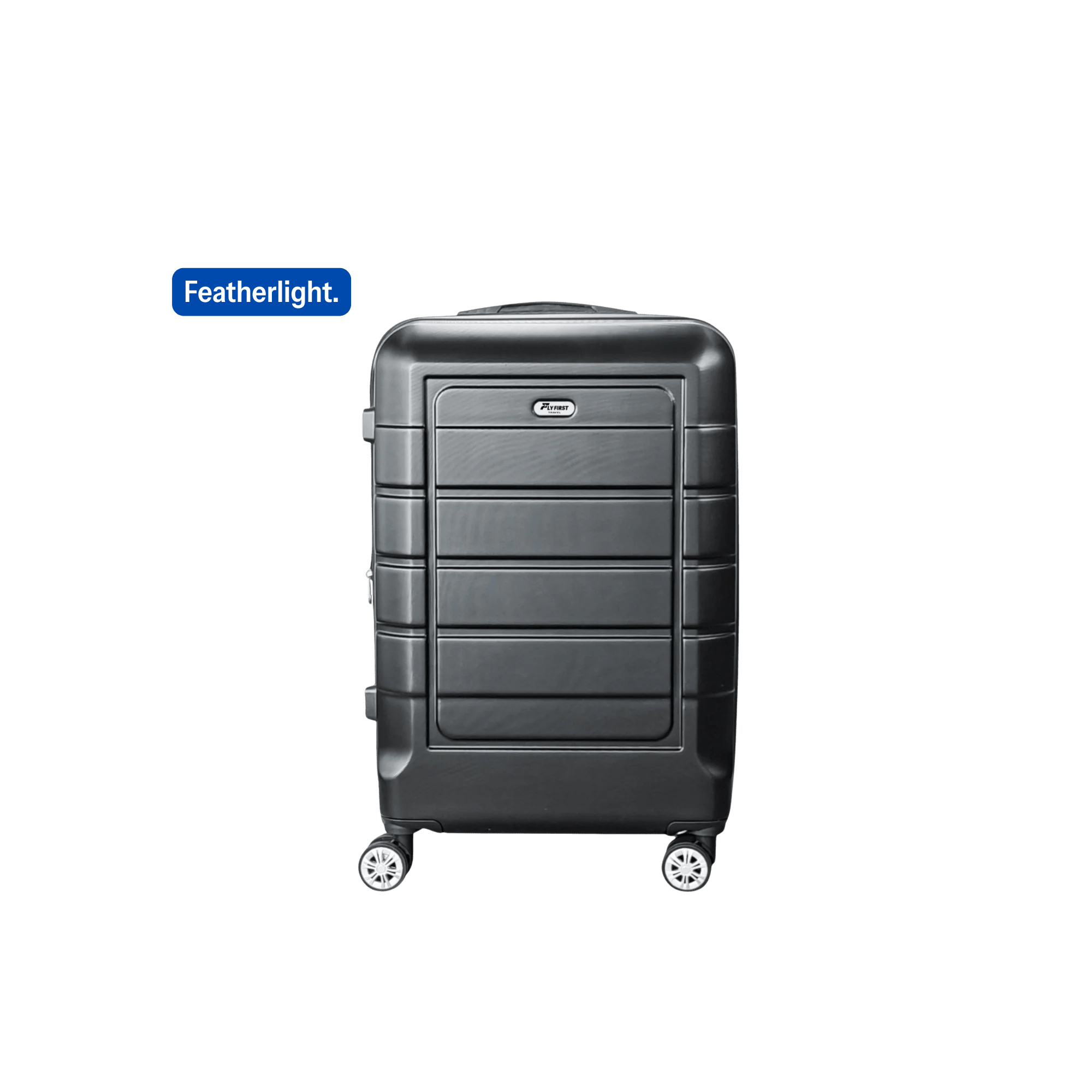Black Carry - On Suitcase - Fly First