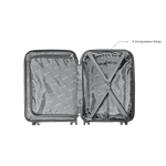 Large Black Check-In Suitcase