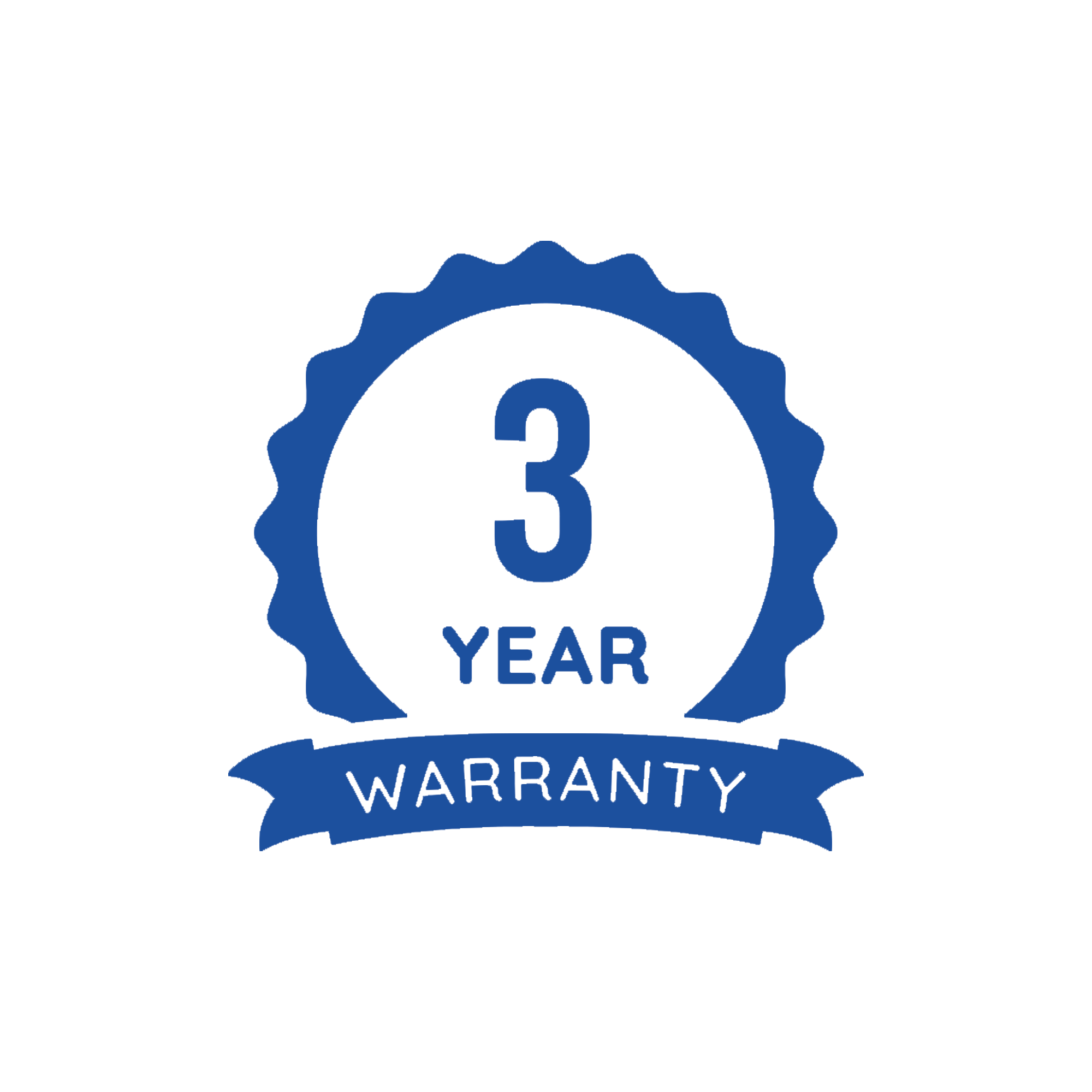 3 Year Warranty